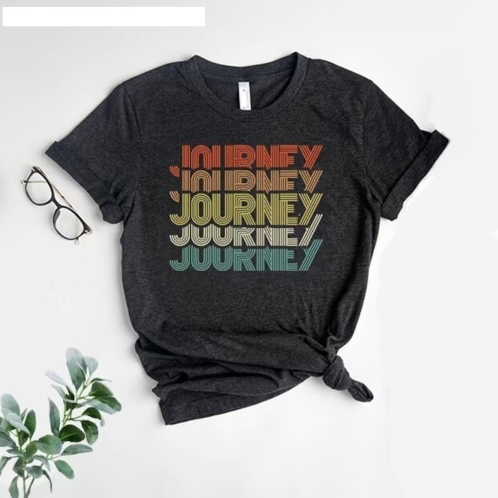 Retro Journey Tshirt Music Shirt Rock Band Shirt Gift For Music Fan